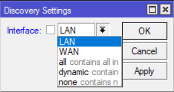 MNDP dan interface list