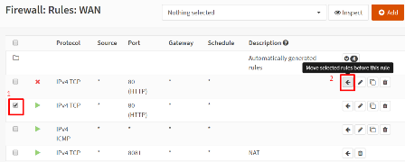 pembacaan rule OPNsense berurutan