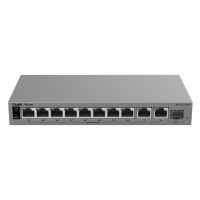 RG-ES211GS-P REYEE 11-Port Gigabit Smart Cloud Managed  PoE Switch, 1 x SFP Uplink